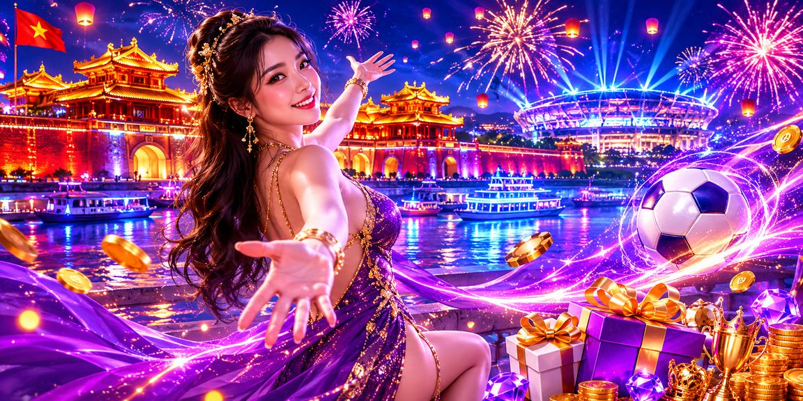 Ánh đèn neon rực rỡ tại Huế khi trải nghiệm cá cược trực tuyến